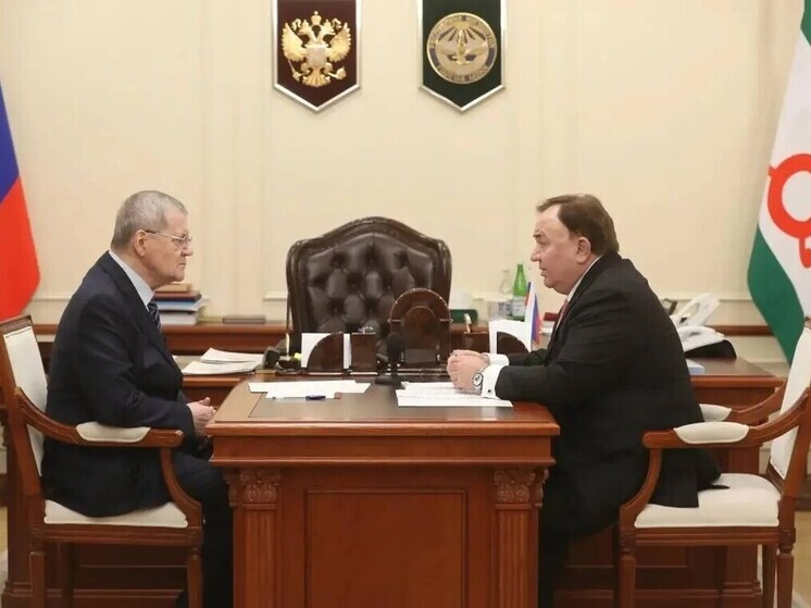 Полпред Юрий Чайка обсудил с главой Ингушетии вопросы социально-экономического развития региона