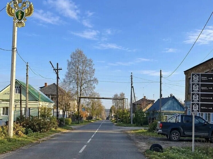 В Одоеве залатали опасные ямы на дороге только после вмешательства прокурора