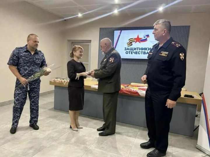 Медсестра из Ставрополя награждена медалью «За содействие СВО»