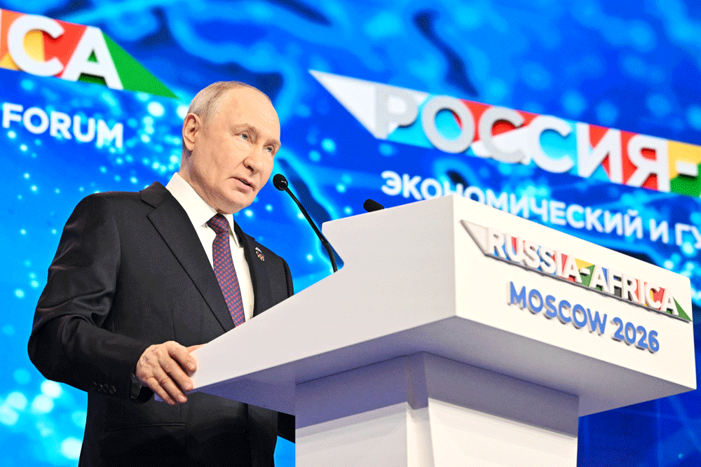 Путин предложил странам Африки переходить на расчеты в нацвалютах с Россией