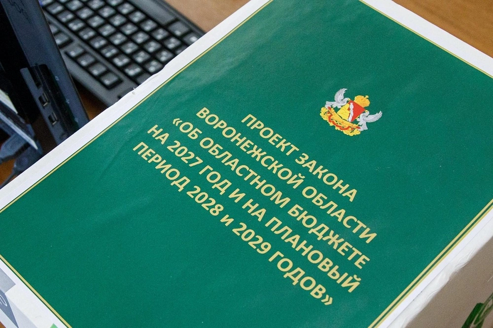 Закон о бюджете Воронежской области на 2027-2029 годы рассмотрят в нулевом чтении