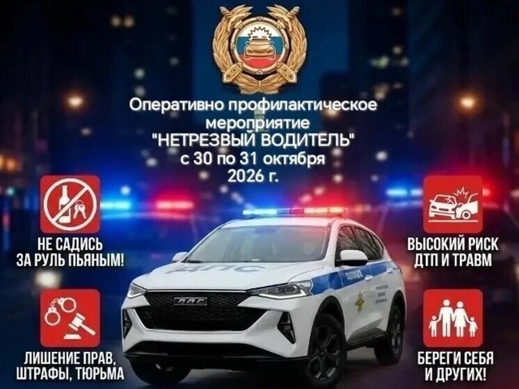 В Энергодаре и Каменке-Днепровской пройдет рейд «Нетрезвый водитель»