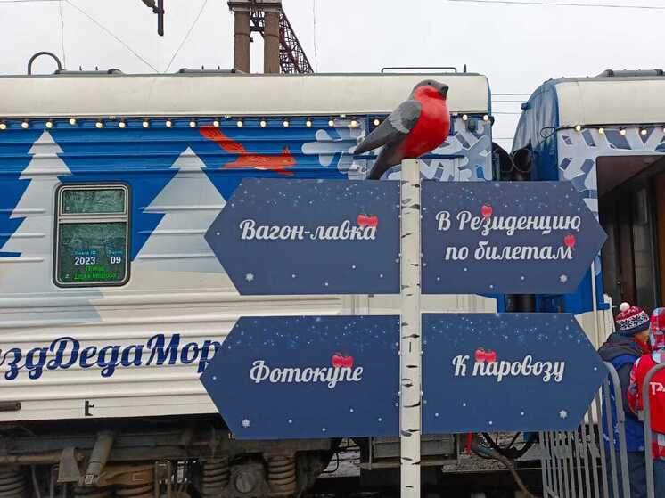 Поезд Деда Мороза прибудет в Воронеж 22 декабря