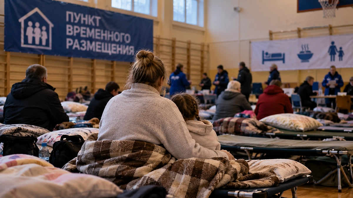 В Новомосковске открыли ПВР для жильцов атакованной БПЛА многоэтажки