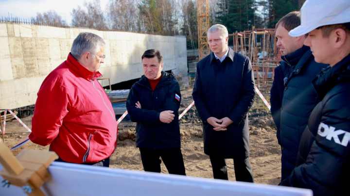 Реконструкцию очистных сооружений в Звенигорде завершат в 2027 году