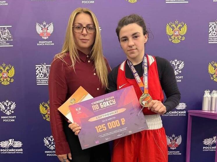 Дагестанка стала призером чемпионата России по боксу