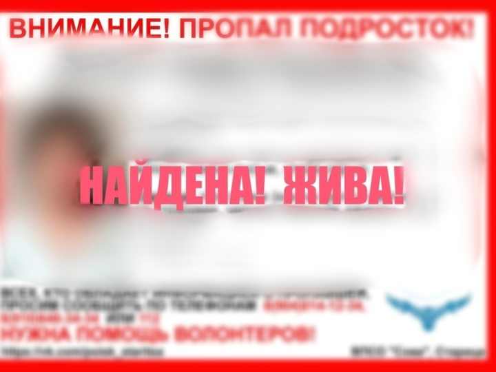 Поиски девочки-подростка завершены в Тверской области