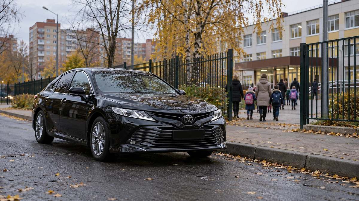 Заманивает детей в чёрную Camry: В Мытищах родители организовали дежурства возле школы