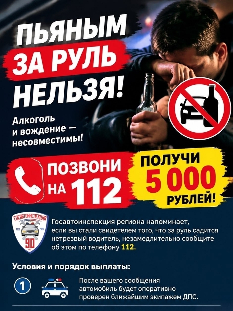 По звонкам нижегородцев на 112 задержано 558 пьяных водителей
