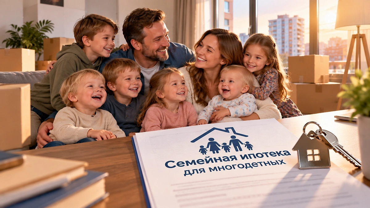 Семейную ипотеку могут вновь изменить: Путин поручил пересмотреть лимиты кредитов с учётом числа детей