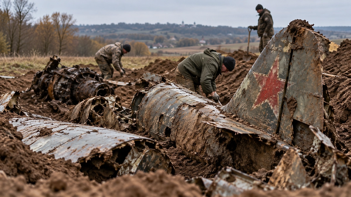 Пропал на боевом задании, но выжил: В Венгрии нашли истребитель советского лётчика спустя 82 года