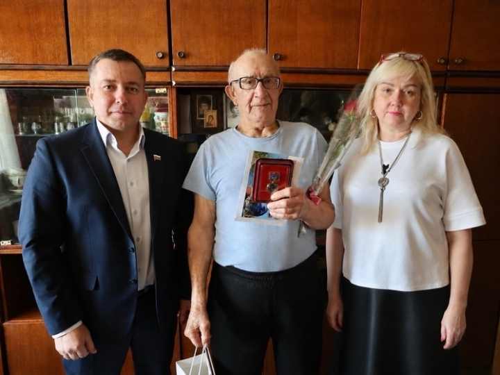Бывший узник концлагеря из Полесского округа отмечает 84-летие
