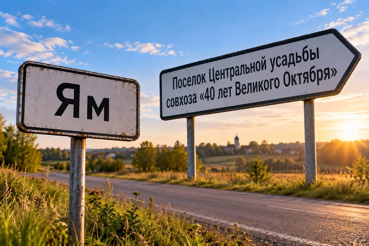 От Ыба до целой поэмы: Названы самые необычные названия городов и сёл России