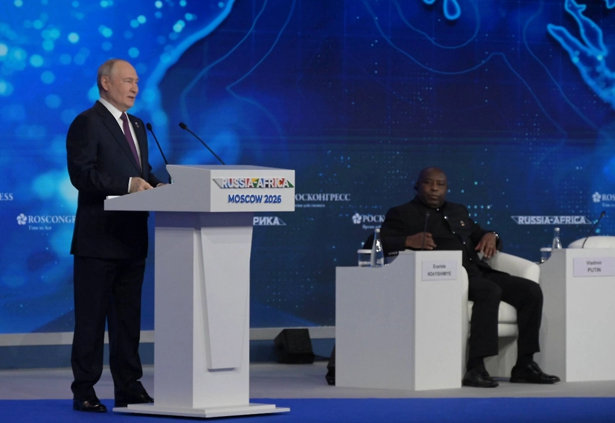 Путин ответил на реплику президента Мбасого о союзе России и Африки