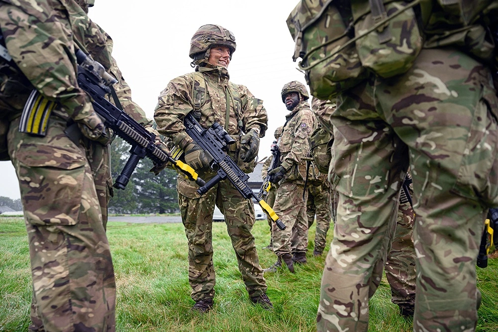 Британия и Франция высадили рекордный военный десант в Германии