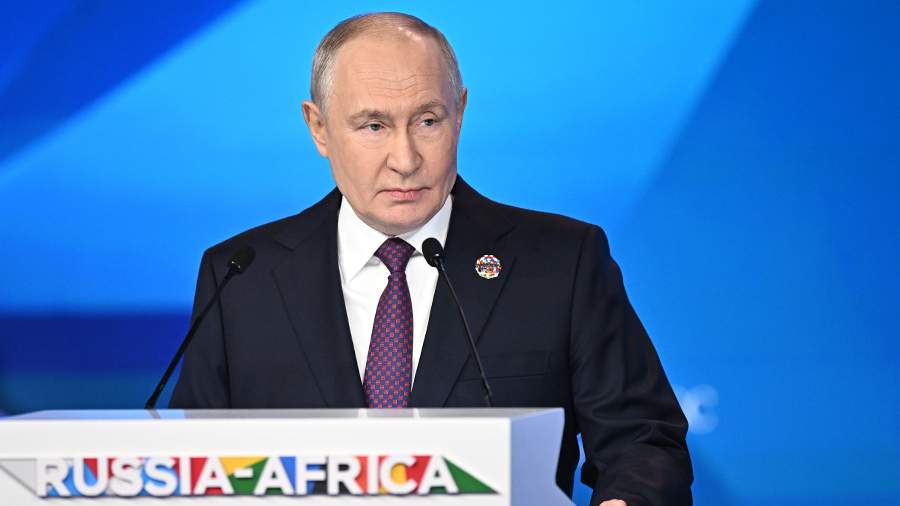 Путин назвал Россию и Африку естественными союзниками в создании многополярности