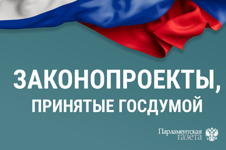 Какие законы Госдума приняла 28 октября