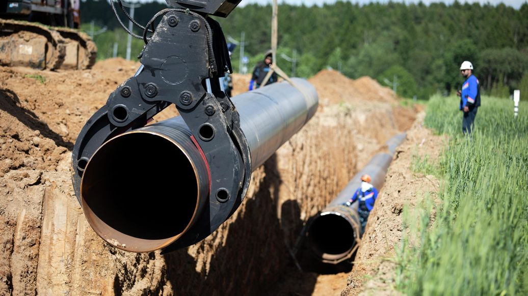 Газопровод высокого давления построят в районе Очаково-Матвеевское