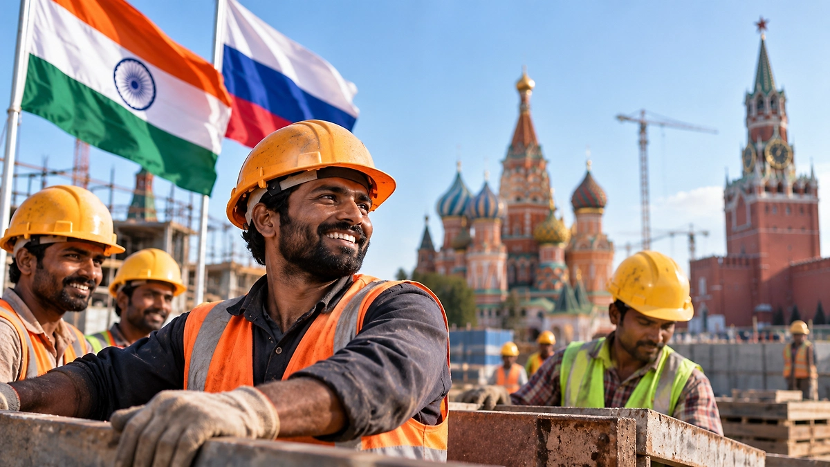 Индия пообещала направить в Россию необходимое число трудовых мигрантов