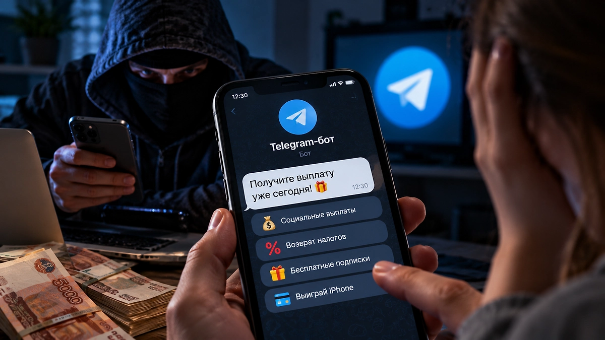 Кража денег и личных данных: В МВД раскрыли, чем Telegram-боты привлекают мошенников
