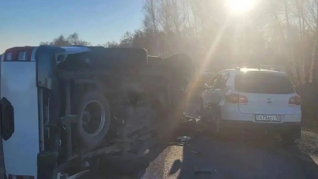В автобусе, попавшем в массовое ДТП под Челябинском, находились 42 ребёнка