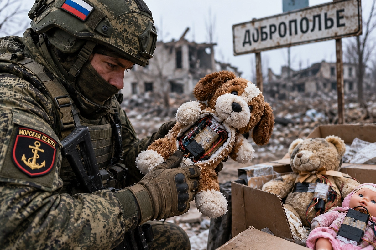 Детские игрушки с бомбами внутри разбросали ВСУ перед бегством из-под Доброполья