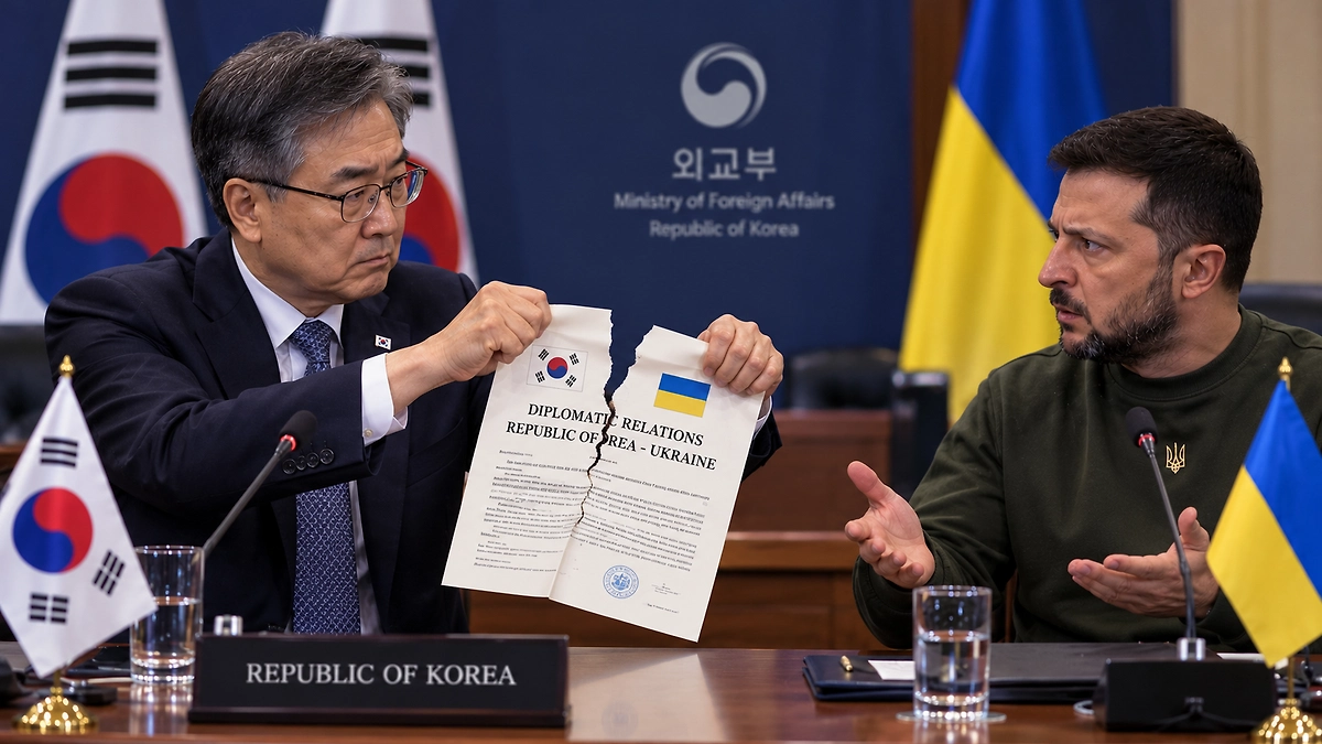 Южная Корея сообщила, что готова разорвать дипотношения с Украиной