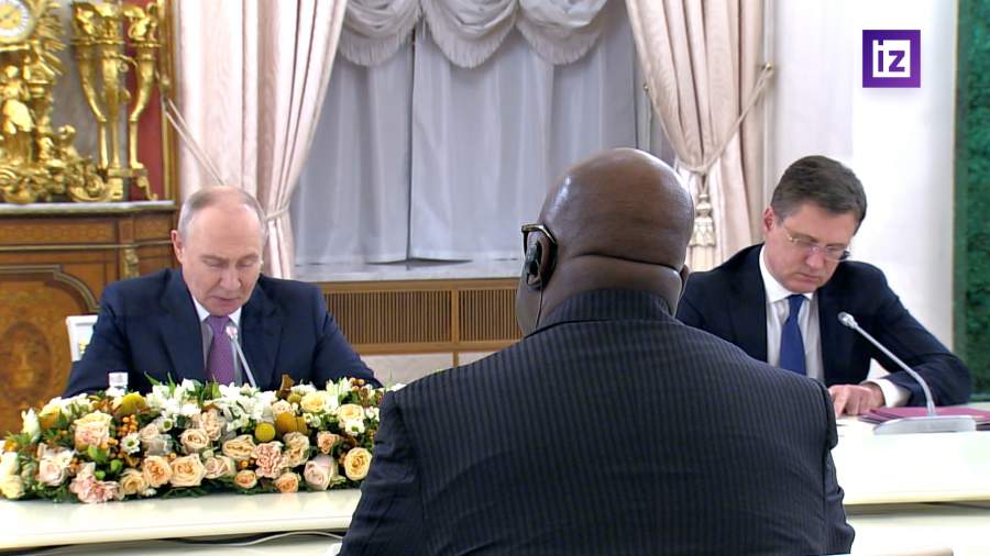Путин провел встречу с Президентом Демократической Республики Конго