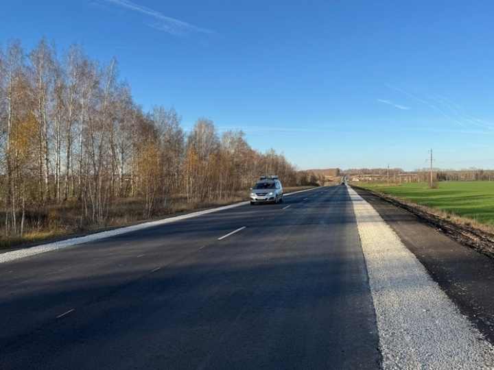 В Пензенской области досрочно отремонтировали дорогу на подъезде к Земетчино