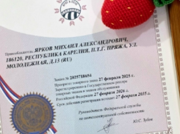 Бренд клубничной фермы "Ярко в поле" из Кончезера получил официальный статус