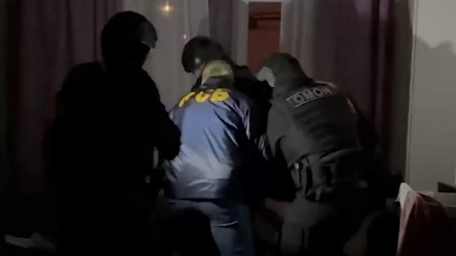 ФСБ опубликовала видео задержания организаторов канала нелегальной миграции