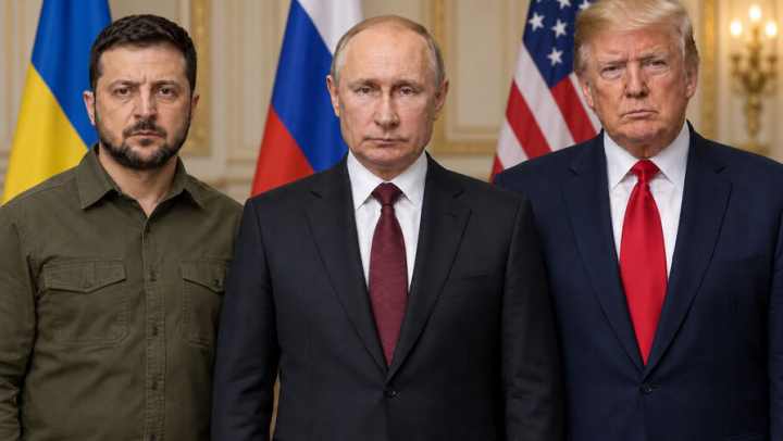 Песков прокомментировал подготовку встречи Путина, Зеленского и Трампа